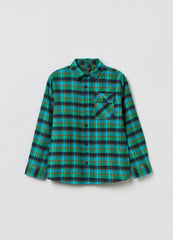 OVS Cotton Shirt With Check Print