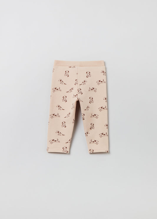 OVS Joggers With Puppies Print