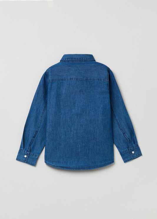 OVS Housebrand Denim Shirt With Pockets