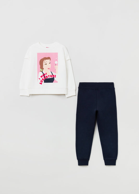 OVS Girls Printed Sweat And Jogger Set