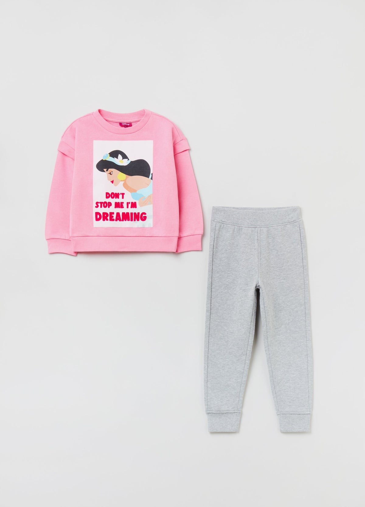 OVS Girls Printed Sweat And Jogger Set