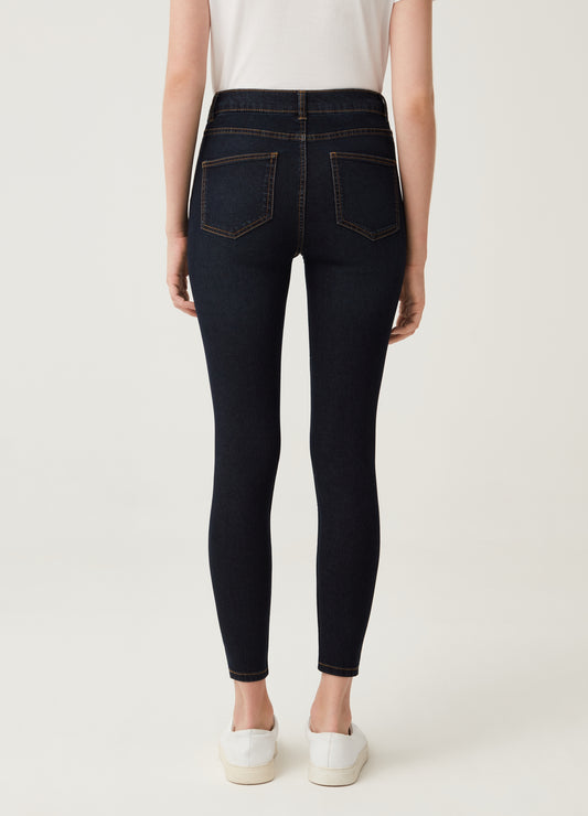 OVS Womens Skinny-Fit Jeans With Five Pockets