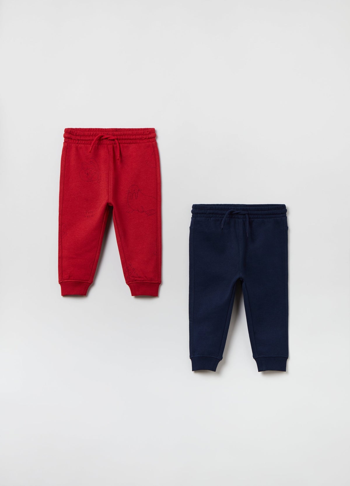 OVS Baby Boy 2 Pack Drawstring Joggers