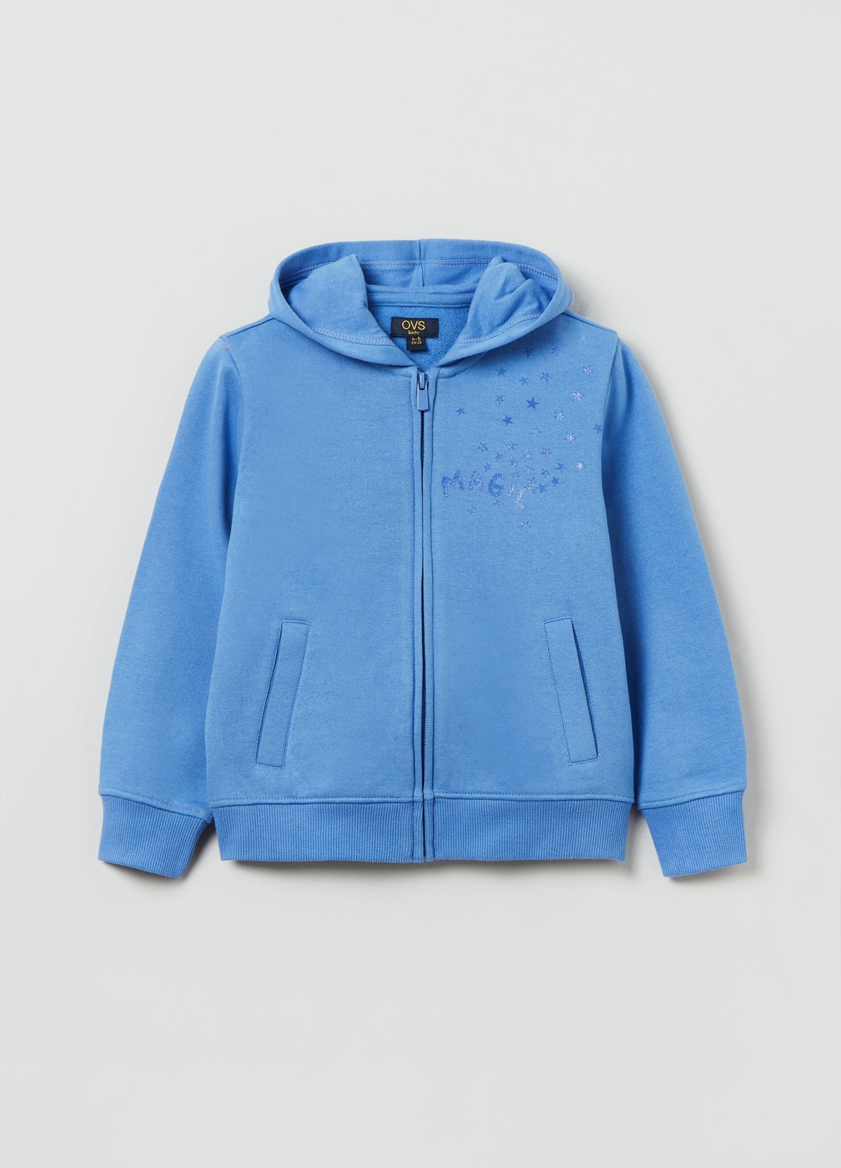 OVS Girls Full-Zip Printed Hoodie