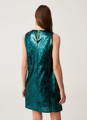 OVS Womens Sleeveless Dress With Sequins