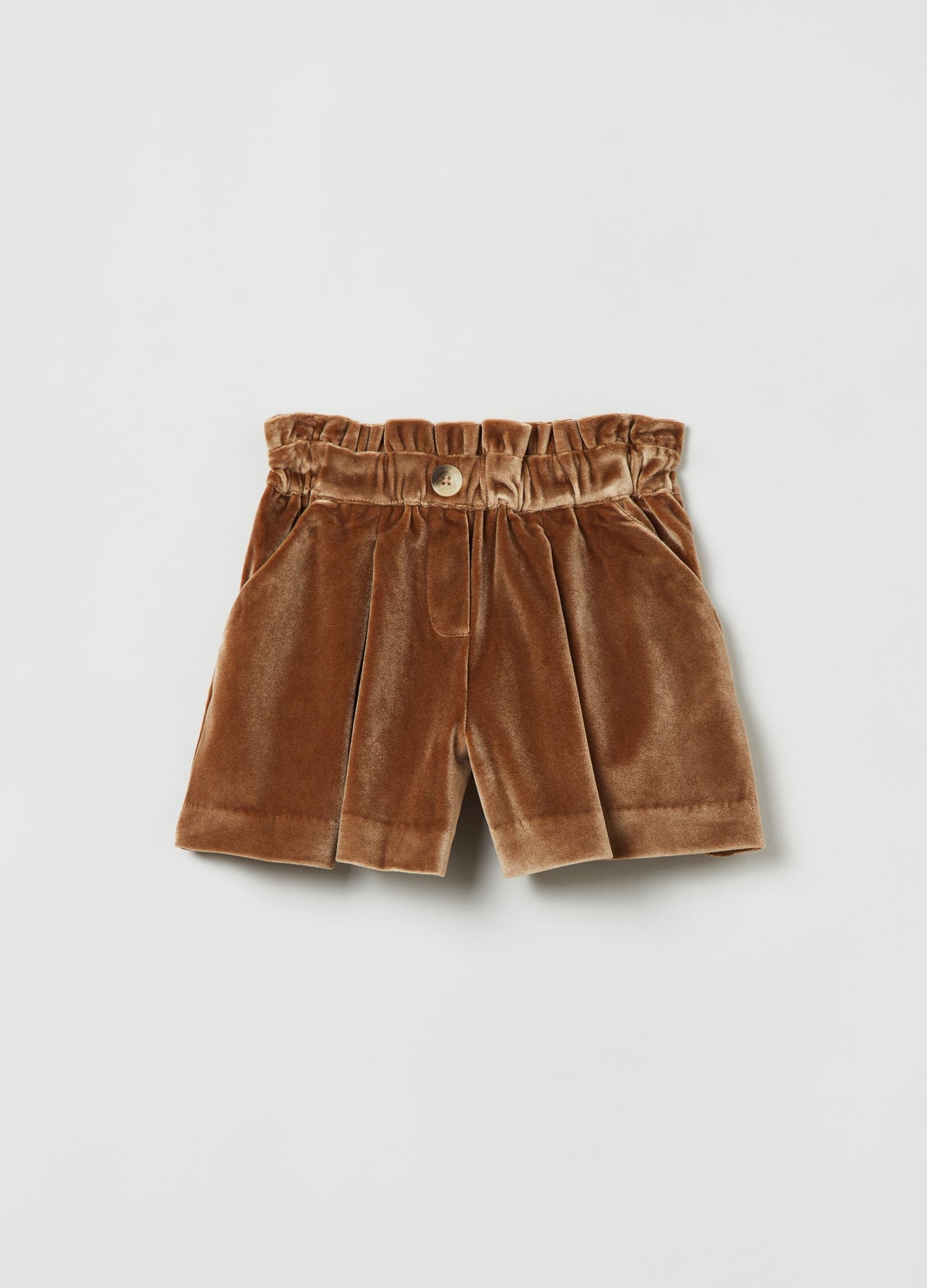 OVS Girls Paper Bag Chenille Shorts