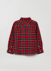 OVS Boys Tartan Check Shirt