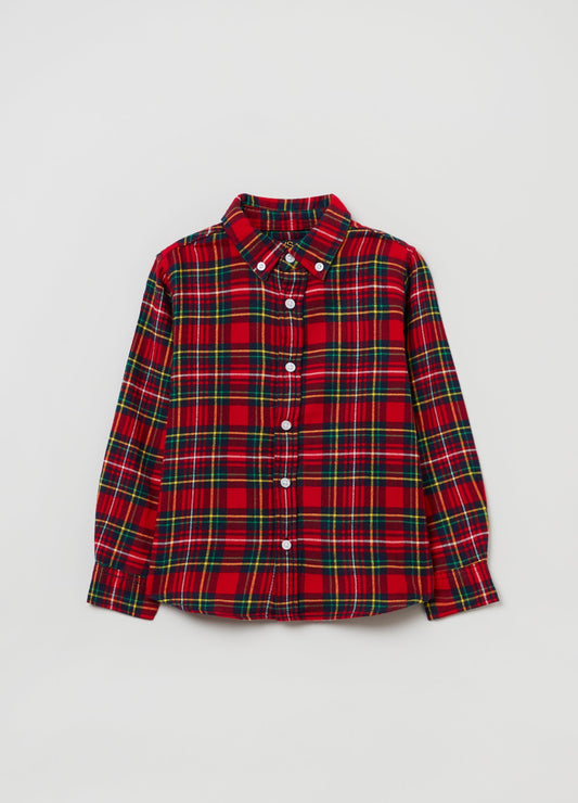 OVS Boys Tartan Check Shirt