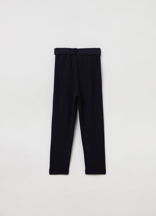 OVS Girls Knitted Trousers With Belt