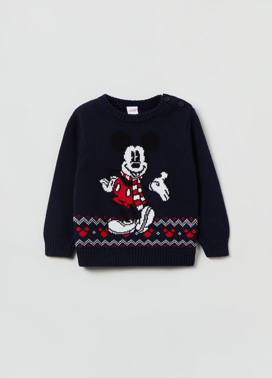 OVS Baby Boy Mickey Mouse Knitted Jumper