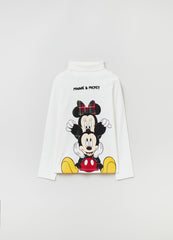 OVS Girls Minnie And Mickey Turtleneck