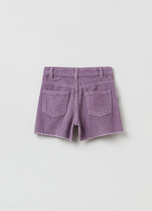 OVS Girls Frayed Edge Corduroy Skirt