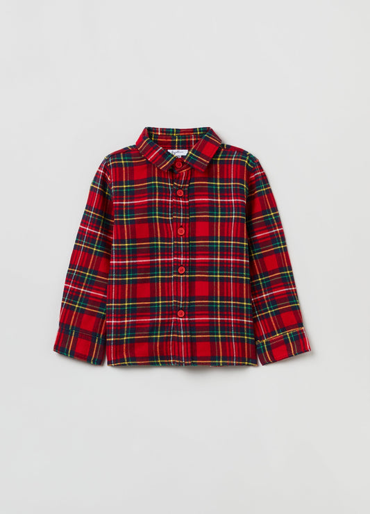 OVS Baby Boy Tartan Check Shirt