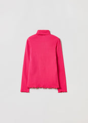 OVS Girls Shirred Edged Turtleneck