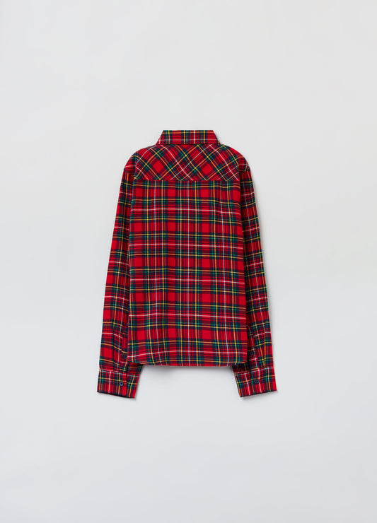 OVS Boys Tartan Check Shirt