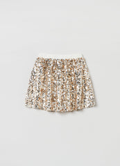 OVS Girls Sequin Elasticated Waist Skirt