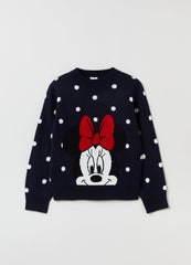 OVS Girls Disney Minnie Mouse Polka-Dot Jumper