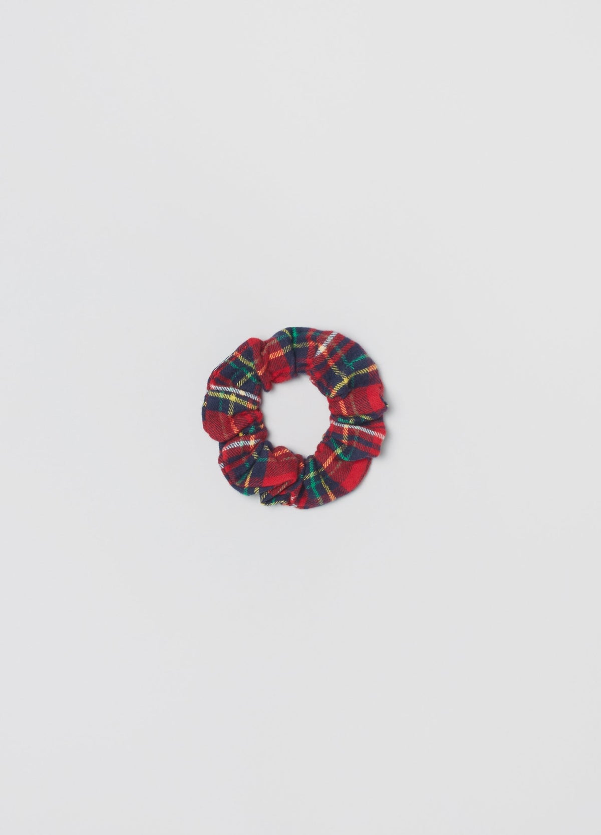 Ovs Girls Tartan Check Scrunchie