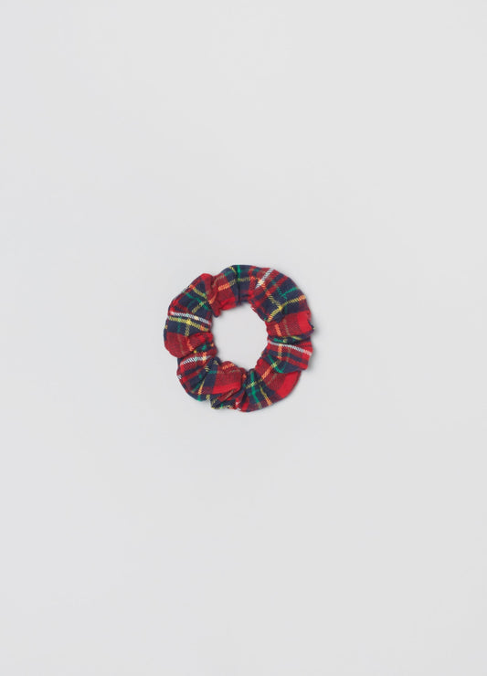 Ovs Girls Tartan Check Scrunchie