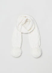 Ovs Girls Knitted Pom Scarf