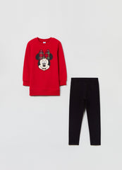 OVS Girls Minnie Mouse Print Sweat & Legging Set