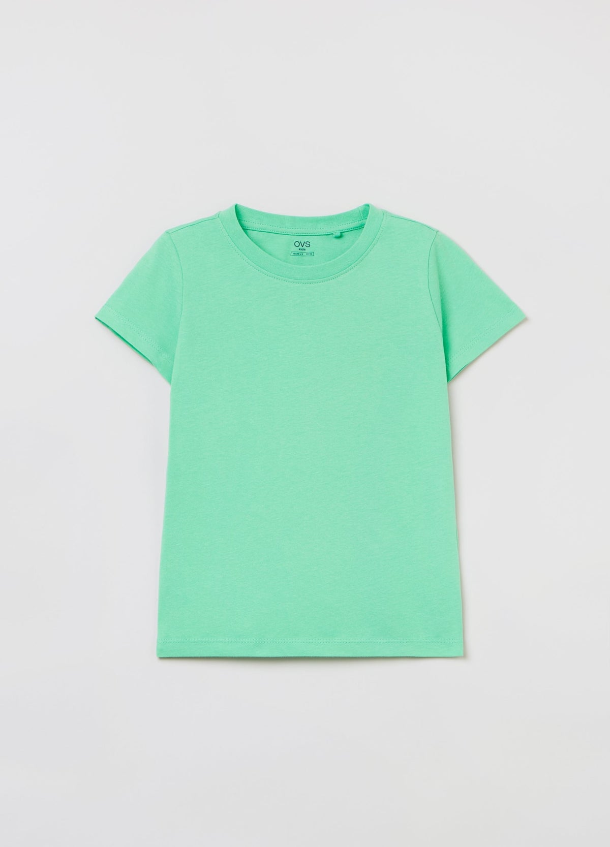 OVS Girls Cotton T-Shirt With Crew Neck