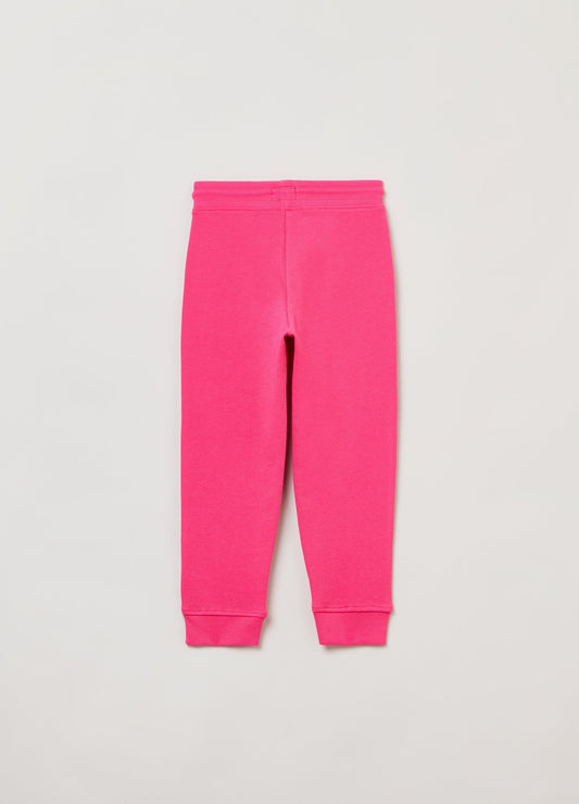 OVS Girls Plush Joggers With Drawstring