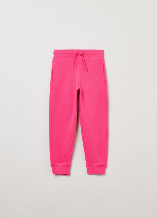 OVS Girls Plush Joggers With Drawstring