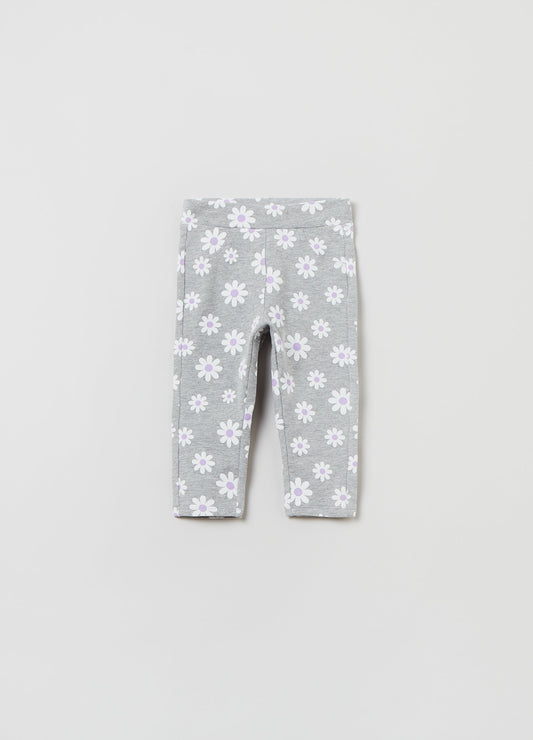 OVS Baby Girl Treggings With Daisy Print