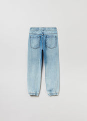 OVS Boys Denim Joggers With Drawstring