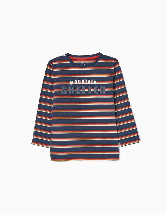 Zippy Boys Dark Blue Long Sleeve T-Shirt