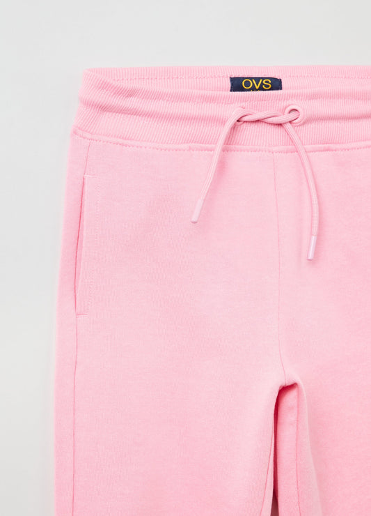 OVS Girls Plush Joggers With Drawstring