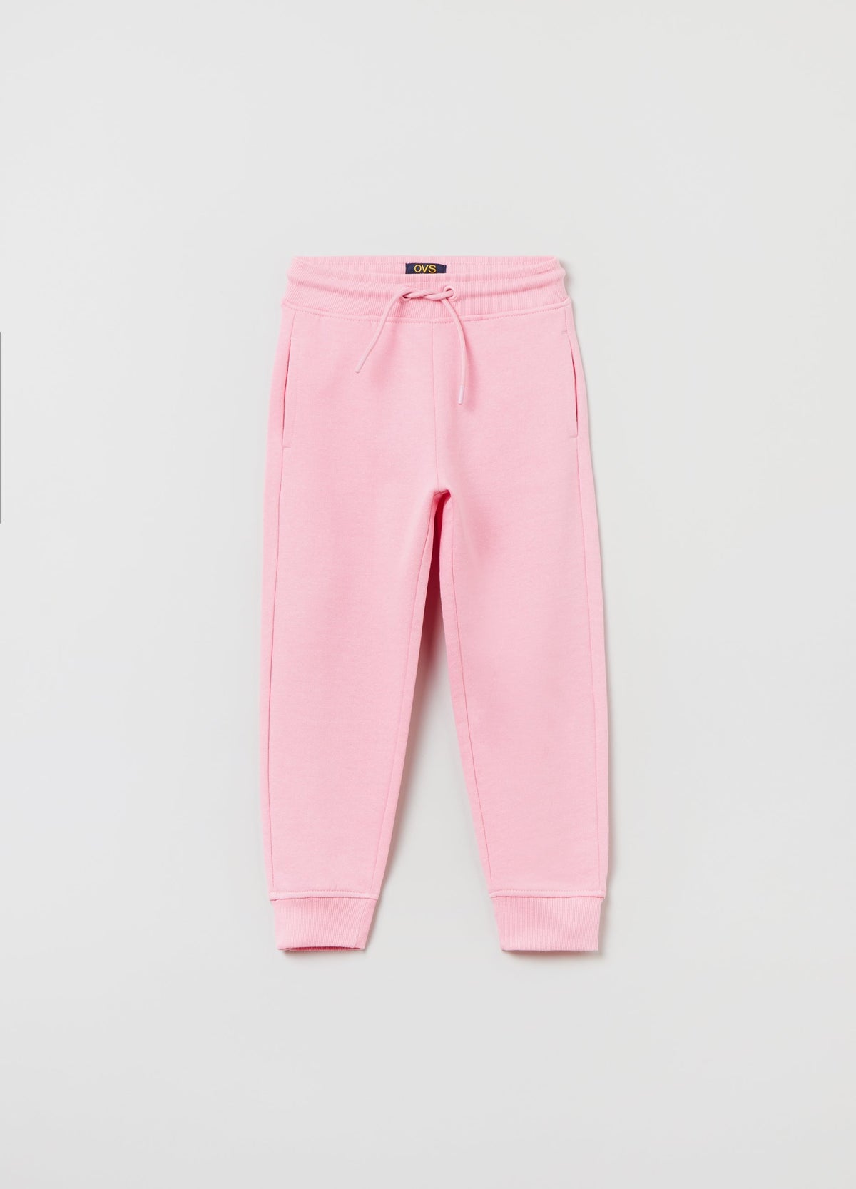 OVS Girls Plush Joggers With Drawstring