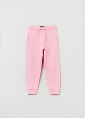 OVS Girls Plush Joggers With Drawstring