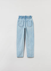 OVS Girls Paper Bag Jeans With Pockets