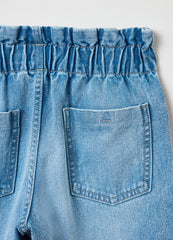 OVS Girls Paper Bag Jeans With Pockets