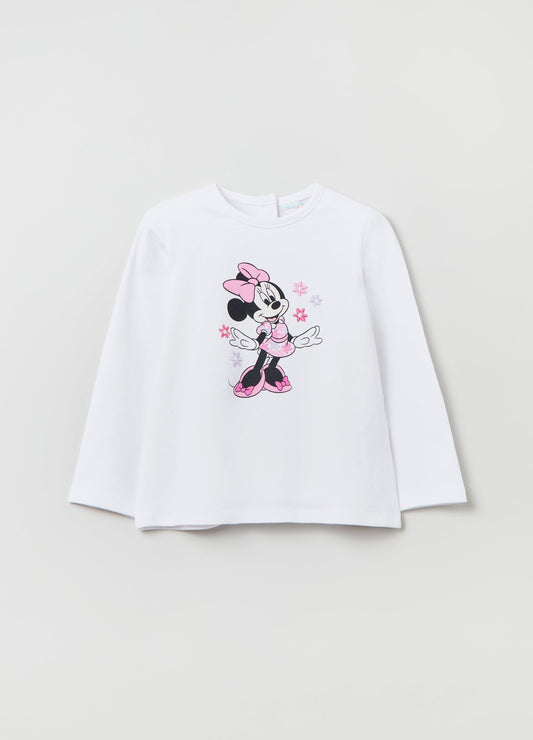 OVS Kids Girl Long-Sleeve Disney Baby Minnie T-Shirt