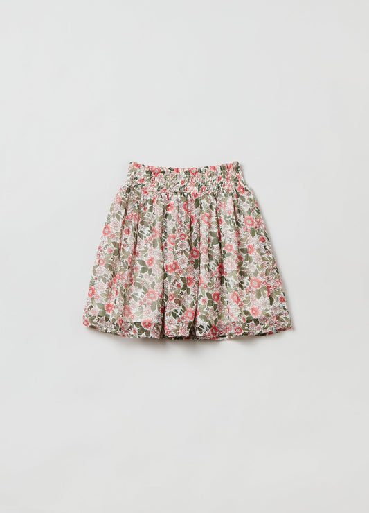 OVS Kids Girl Skirt With Floral Pattern