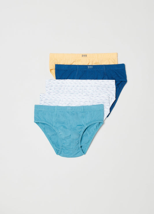 OVS Boys Five-Pack Organic Cotton Briefs