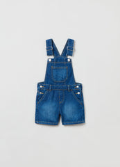 OVS Kids Girl Short Denim Dungarees