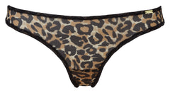 Gossard Glossies Thong - Animal Print