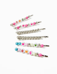 Zippy Girls Pack Of Six Hair Pins