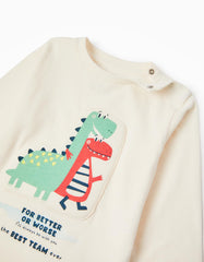 Zippy Baby Boys 'Dinosaurs' Long Sleeve Cotton T-Shirt