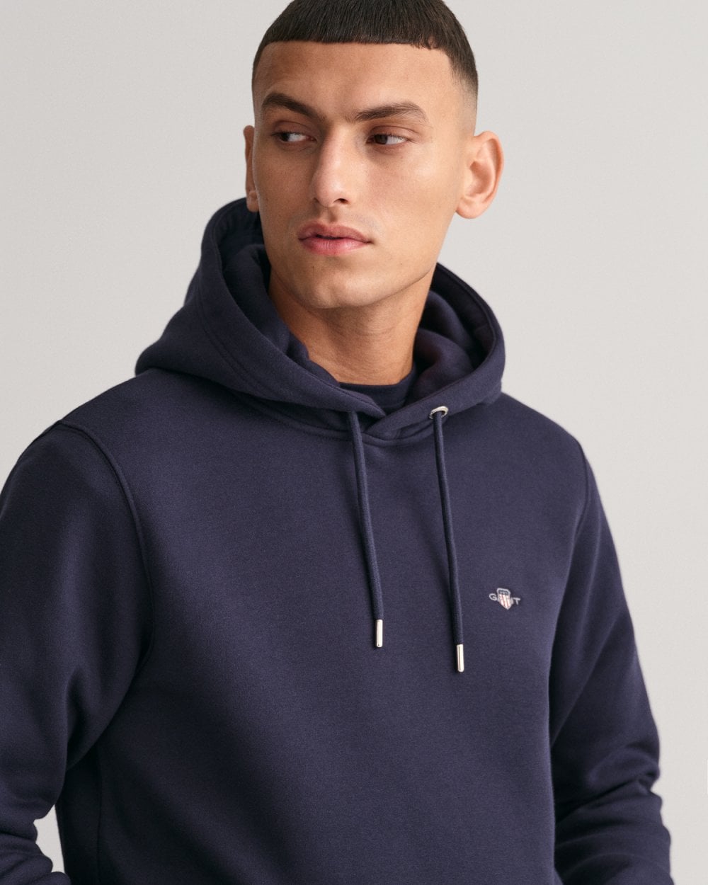 Gant shield hoodie grey deals