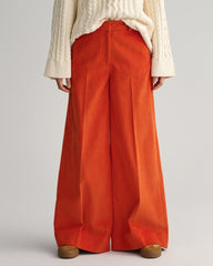 GANT High-Waisted Wide Leg Corduroy Pants