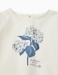 Zippy Baby Girls 'Grace' Long Sleeve Cotton T-Shirt