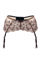 Gossard Embroidered Suspeder Belt - Nude