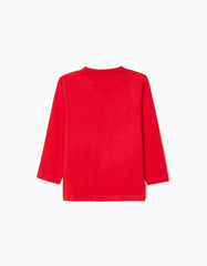 Zippy Long Sleeve T-Shirt For Boys 'Distant Lands', Red