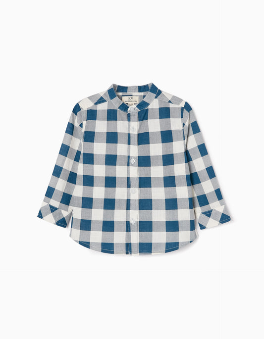 Zippy Cotton Vichy Shirt For Baby Boys 'B&S'