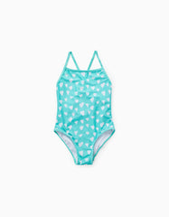 Girls Aqua Green Swimsuit